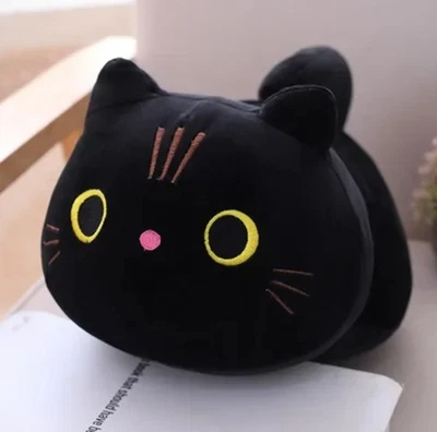 1pc 20cm/7.8in Cute Cat Plush Pillow Soft Stuffed Animal Doll Cushion Gift - NEW - Image 1 of 4
