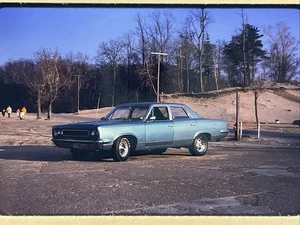 Diapositiva 35mm vintage 1977 1967 AMC Rambler Rebel 770 - Foto 1 di 3