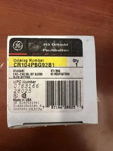 GE CR104PBG92B1 OT Pushbutton New - Picture 1 of 1