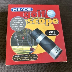 Meade Golf Scope 7x18 Monicular Distance Finder   - Picture 1 of 5