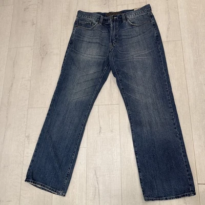 Pantalones de mezclilla Plugg para hombre talla 36x32 vintage azul Y2K ropa de calle algodón nuevos con etiquetas Foto 1 de 4