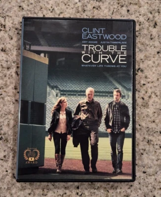 Trouble with the Curve (DVD, 2012) Clint Eastwood Justin Timberlake Amy Adams VG - Image 1 of 4
