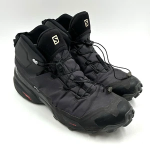 Salomon Cross Hike Mid Gore-Tex Hiking Boot Men's US 12.5 Black 411185 - Picture 1 of 15