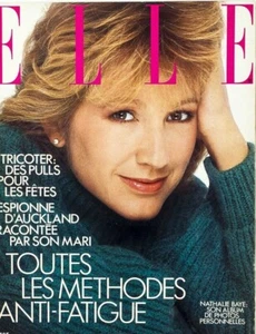 Nathalie Baye RAINBOW WARRIOR Espionage spy in NZ KNITWEAR French Elle magazine - Picture 1 of 1