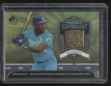 2006 SP Legendary Cuts #BC-BO Bo Jackson #'d /550