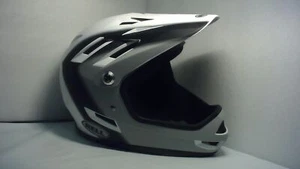 Bell Sanction Matte Black/White Medium-Fully Functional - Picture 1 of 3