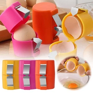 Herramienta para galletas de huevos rompe huevos manual separador de carcasa abridor herramientas de cocina para huevos - Imagen 1 de 21