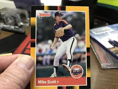 1988 Donruss Baseball's Best # 206 MIKE SCOTT ASTROS - Image 1 of 2