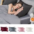 Satin Home Decoration Cushion Cases Pillowcases Pillow Covers Bed Supplies