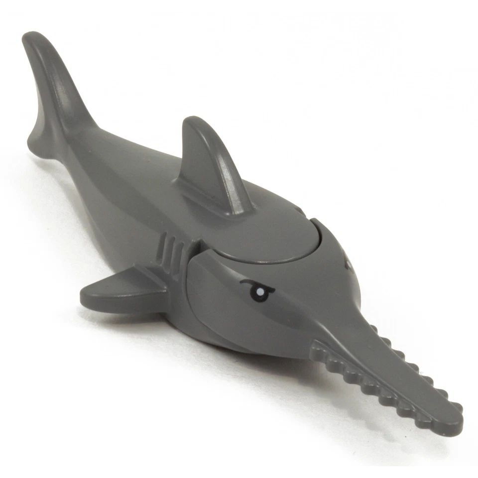 LEGO Shark Sawfish Saw Head | Diver Fish | 14518 | NEW - Image 1 of 4