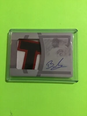 2020 National Treasures Brusdar Graterol Rookie Patch Auto RPA  1/1 Dodgers - Image 1 of 2