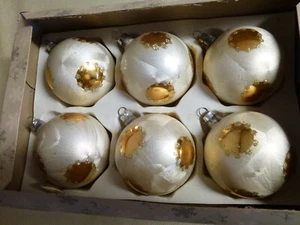 nostalgische Weihnachtsbaumkugeln 60ger Jahre  - Bild 1 von 5