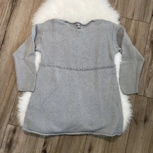 J. Jill Pullover Damen Medium Petite Grau Pulli U-Boot Ausschnitt - Bild 1 von 9