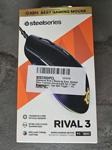 Mouse Steelseries Rival 3 USB tipo A Ottico 8500 DPI - Foto 1 di 4