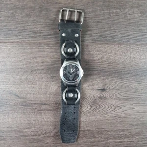 Nemesis Skull Watch Genuine Leather Band - Picture 1 of 7