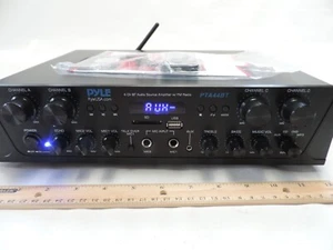 Pyle 500 W Karaoke drahtloser Bluetooth-Verstärker - 4-Kanal Stereo Audio - Bild 1 von 11
