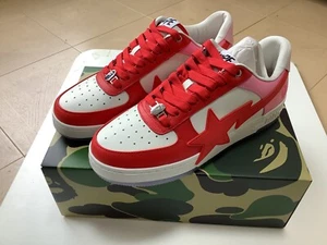 Auténticas zapatillas bapesta rosa a bape bape sta os a bathing ape para hombre EE. UU. 11 nuevas - Imagen 1 de 15