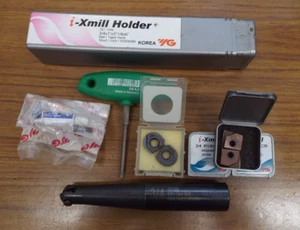 3/4" ZRT1048 i-Xmill Indexable End Mill Holder Taper Neck 3/4X6 with inserts - Picture 1 of 3