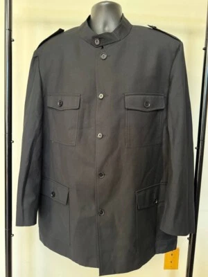 Chaqueta de moda negra para hombre Giorgio Fiorelli Milano Italia Foto 1 de 4