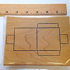 Ann-ticipations -Fold-A-Bag Rubber Stamp w/instructions- 1377M - New