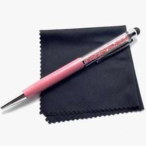 Pink Crystal Awareness 2 in 1 Stift Tablet Stylus, Bildschirmreiniger, 6,5" Quadrat Tuch - Bild 1 von 2