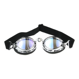 Motorradbrille blau getönt Fliegerbrille für z.B. MZ ES TS BK RT ETZ Simson NSU - Bild 1 von 1