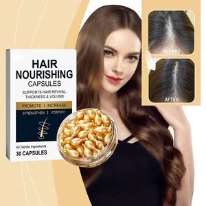 Anti-Haarausfall Kapseln – Kräftigt Haarwurzeln, Repariert, Glänzendes Haar - Bild 1 von 6