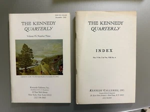 2 The Kennedy Quarterly Galleries Inc. December 1969 Brochure Catalog Index - Picture 1 of 2