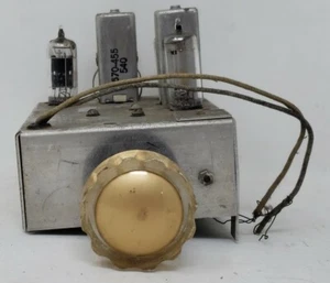 Vintage Setchell Carlson TV Unit H1 Adjuster Parts Repair Vacuum Tube Gold Knob  - Picture 1 of 12