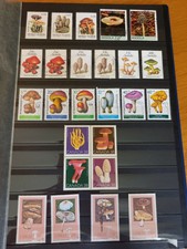 FUNGI / MUSHROOM STAMP COLLECTION (F23)