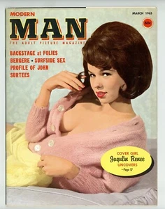 Modern Man 1965 Jaqulin Renee, Nadejda, Sophie Hardy 60pgs Pinup Magazine M33071 - Picture 1 of 2