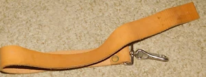 Vintage new old stock 24" USPS Post Office Leather Mail Strap Slide Buckle NOS - Picture 1 of 3