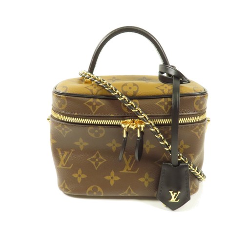LOUIS VUITTON（LV） Borsa a tracolla Louis Vuitton LV GHW Vanity PM 2 vie M45165 monogramma retro marrone