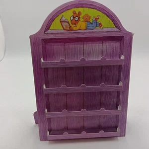 Arthur Goes to the Library Game Green Cardboard Shelf Display Replacement Parts - Picture 1 of 6