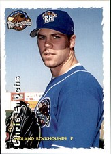 1999 Midland Rockhounds Grandstand #12 Chris Enochs Newell West Virginia WV Card