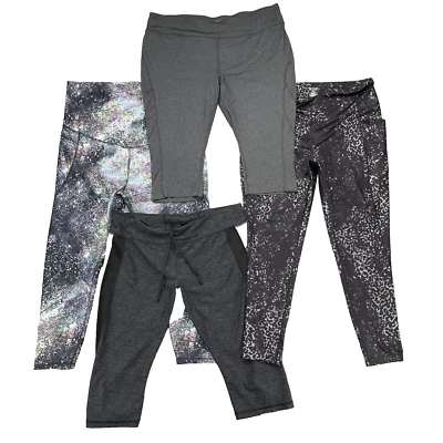 Leggings Lot 4 Women's XXL Mixed Brands Yoga Sportswear Capri Running Training - Image 1 of 4