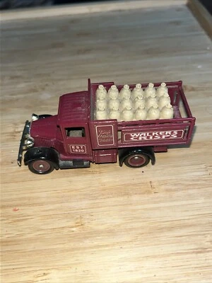 USED LLEDO DAYS GONE SCALE 1/76 FORD MODEL A WALKERS CRISPS MAROON #35 - Image 1 of 4