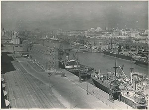 ARGENTINE c. 1940 - Paquebots Cargos Port  Buenos Aires - DIV 11248 - Picture 1 of 2