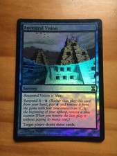 Mtg ancestral vision time spiral foil sp