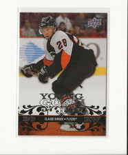 08/09 UPPER DECK YOUNG GUNS CLAUDE GIROUX RC # 235