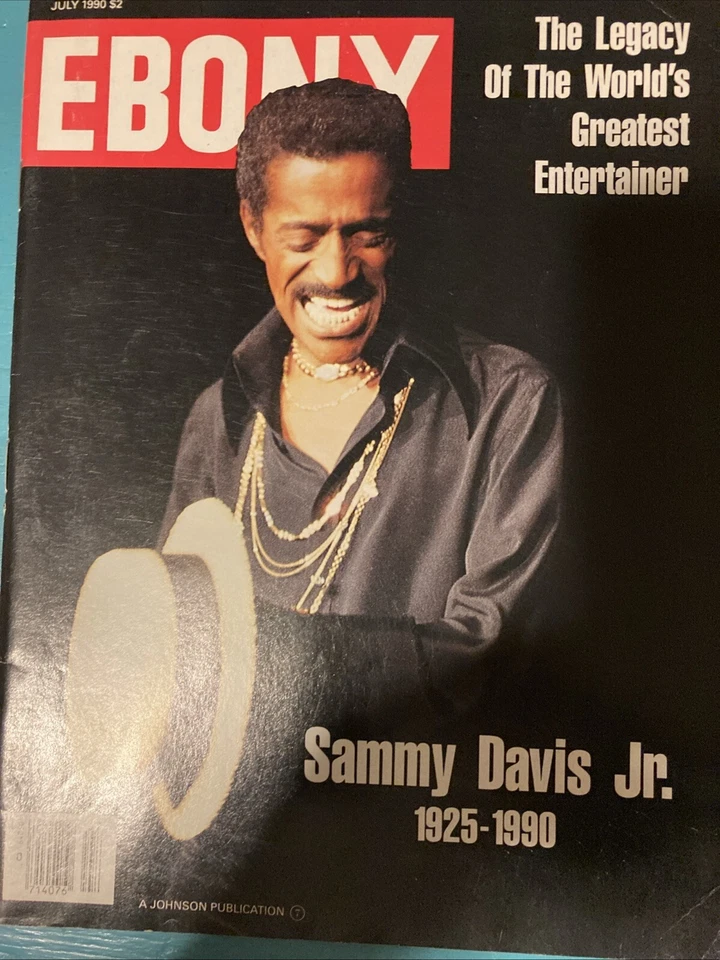 EBONY Magazine (July 1990) Sammy Davis, Jr. - Commemorative Issue (1925-1990) - Image 1 of 1