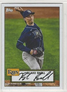 Blake Snell 2021 Topps Series 1 Redux Insert #T52-36 Rays - Picture 1 of 1