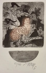 LEO BEDNARIK: Exlibris for Norbert Hillerbrandt - Photo 1/2