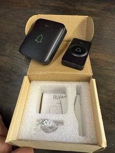 Campanello Porta Wireless, AVANTEK Mini Campanello Impermeabile Carillon Nero Nuovo Spedizione Gratuita - Foto 1 di 5