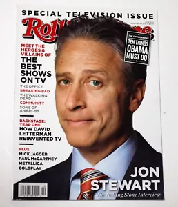Jon Stewart Cover Rolling Stone Magazine 9-29-2011 Issue 1140 Special TV Issue - Picture 1 of 3