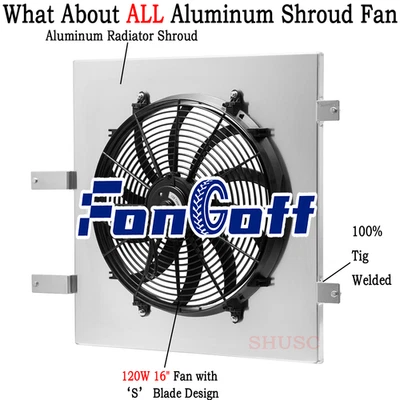 Ventilador eléctrico de cubierta para Dodge Durango Dakota 1997-2000 3,9 5,2 L V6 5,9 L V8 Foto 1 de 4