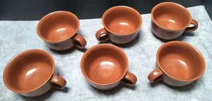 6 DANSK International Designs Mesa massiv braun Tassen Becher Made in Japan K W 6 Unzen - Bild 1 von 5