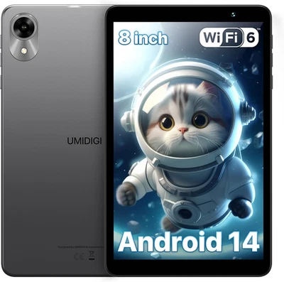 UMIDIGI Android 14 Mini Tablet Tragbar, 5G-Wifi 6 Tablet 8 Zoll Android, 7Gb+3... - Bild 1 von 4