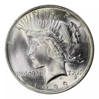 1923 Peace Dollar PCGS MS-66 CAC - Image 1 of 4
