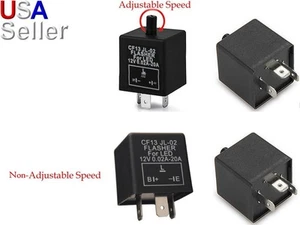 Hoja de 3 pines CF13JL-02 EP34 relé intermitente electrónico ajustable señal de giro LED - Imagen 1 de 2